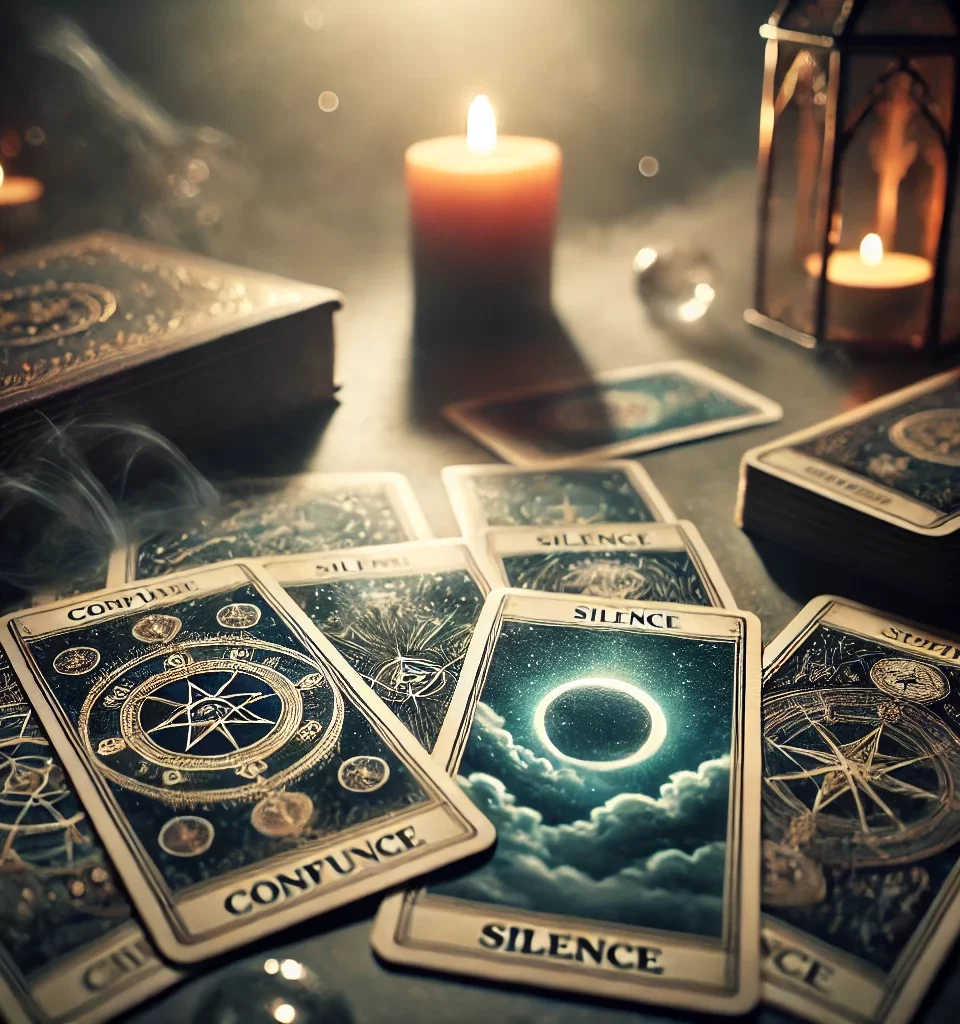 https://child-name.ru/wp-content/uploads/2025/01/dall·e-2025-01-24-12.29.16-a-close-up-of-tarot-cards-on-a-table-focusing-on-cards-that-represent-confusion-and-silence-with-mysterious-symbols.-the-scene-is-dimly-lit-with-a-s-960x1024.webp